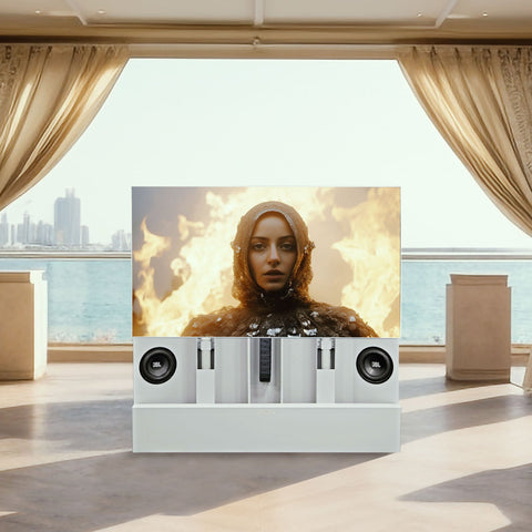 Zion ONE TV 4K | Televisor 4K Premium con sistema de elevación y audio