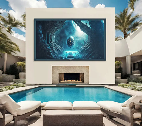 Zion  O3 MK II 132” | Tv gran formato MicroLED apta para exterior